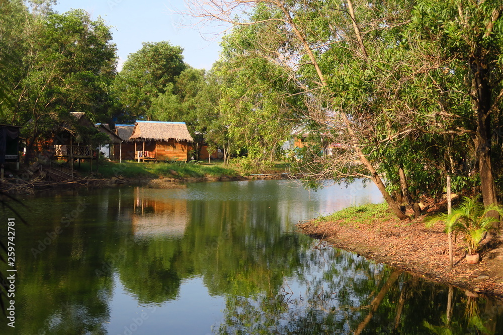 Bungalows au bord de l'eau 