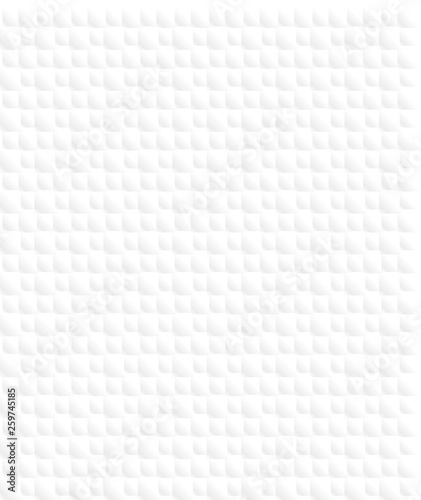Square papers pattern background. Soft white and gray color tone, halftone, smooth print background.