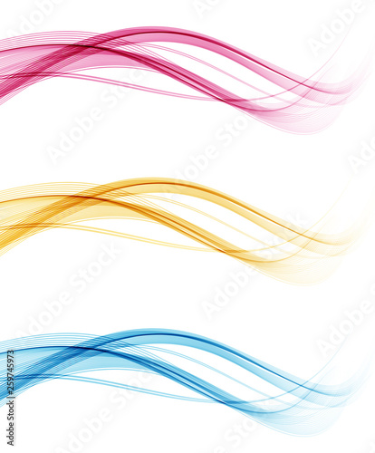 Abstract colorful vector background, color wave for design brochure, website, flyer.