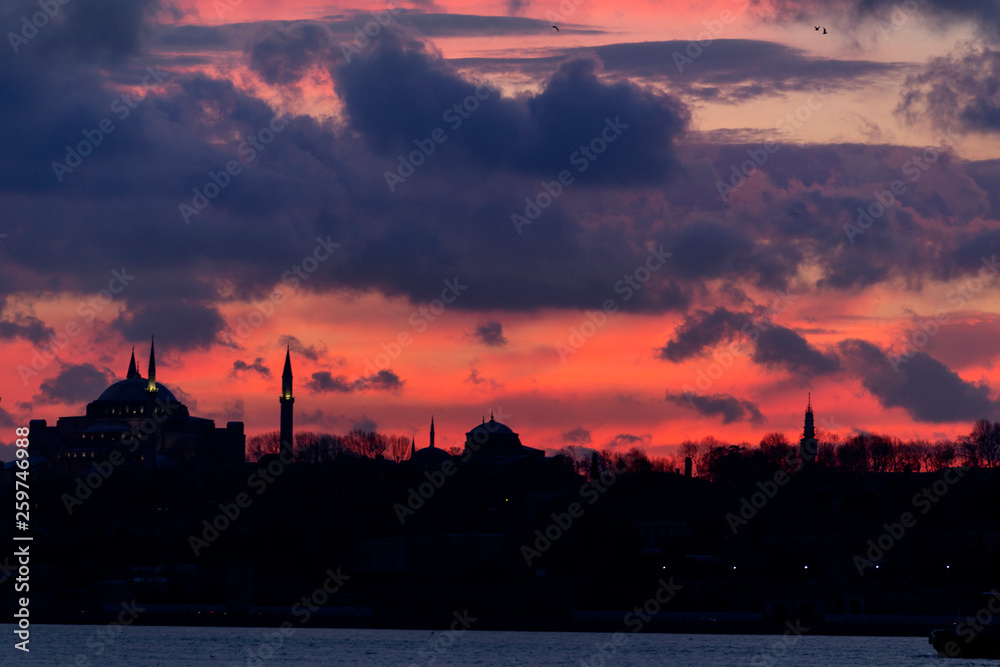 Mosque at Sunset Mosque at Sunset