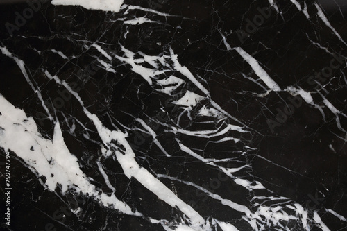 Black marble natural pattern (natural pattern) for background and texture