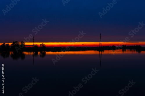 Amazing Sunset At The Danubian Delta © Rita Petcu