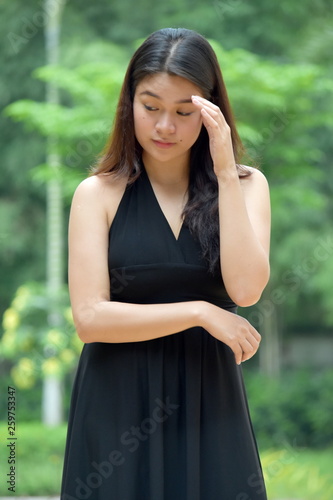 Asian Adult Female And Depression © dtiberio
