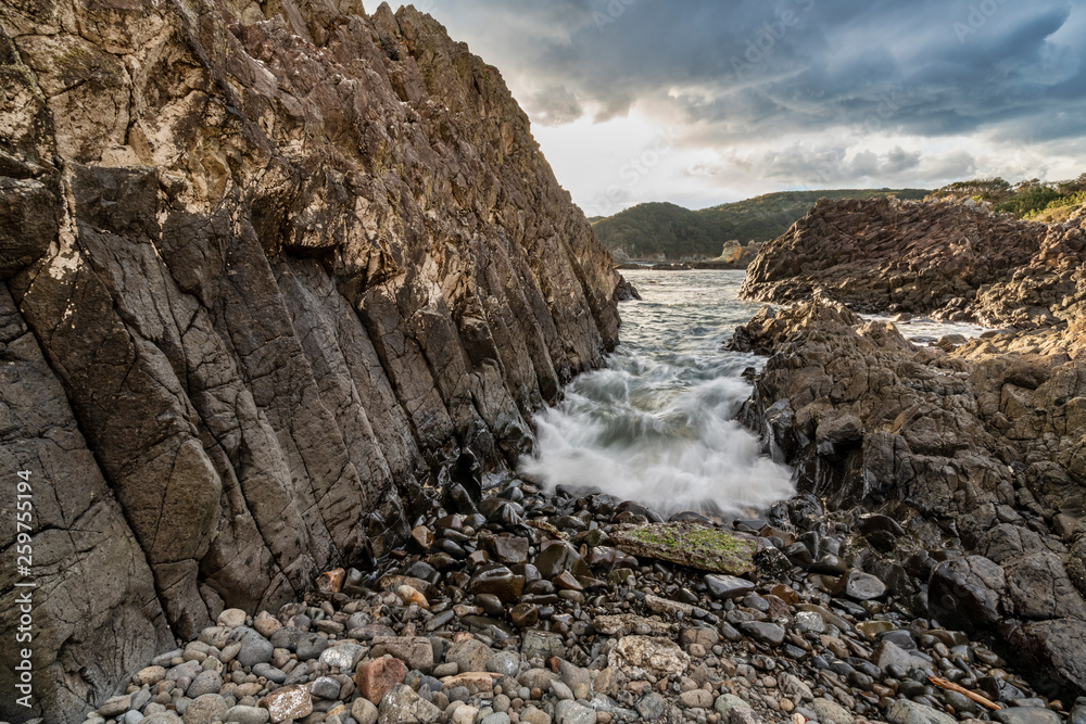 Obraz premium 伊豆 爪木崎俵磯の景色