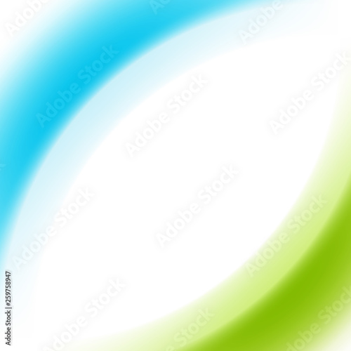 Abstract wavy with blurred light curved lines