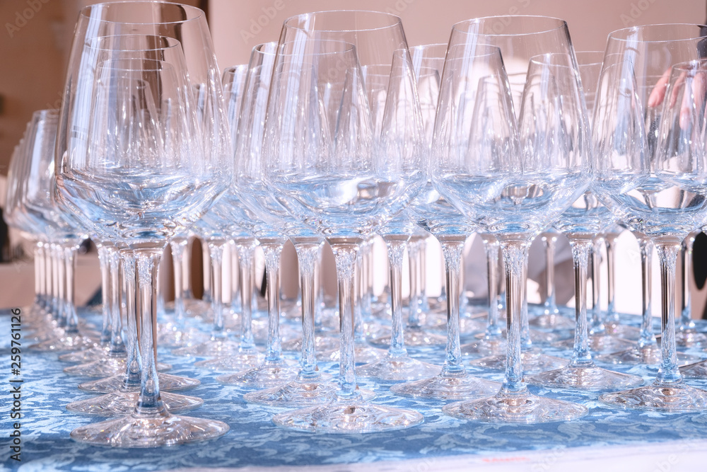 Wine glasses. Color image Wine glasses. Color image