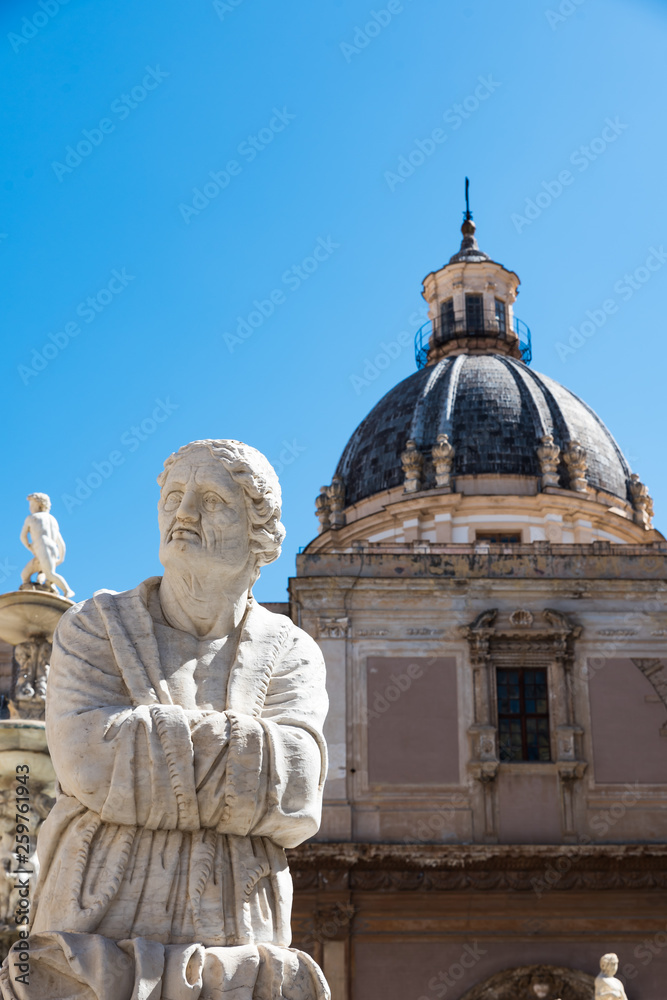 Fototapeta premium Monreale Sicily Italy