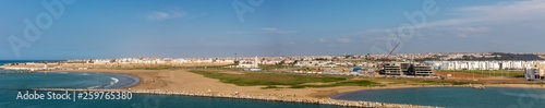 Panorama from the old city of Rabat