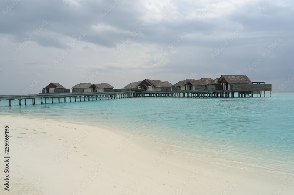 Vacaciones en overwater bungalows en Islas Maldivas, Océano Indico