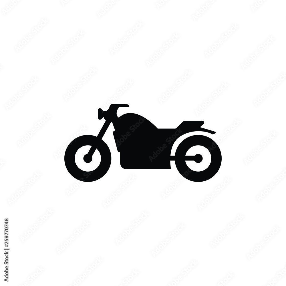Fototapeta premium Motorcycle icon