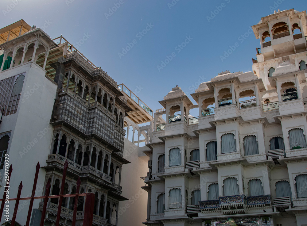 streets of Udaipur in India