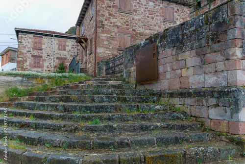 Spain. Church of San Martin in Muda. Palencia photo