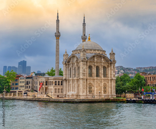 Ortakoy mosque, Istanbul, Turkey © stoimilov