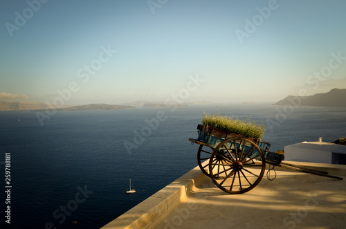 Carro en el Egeo
