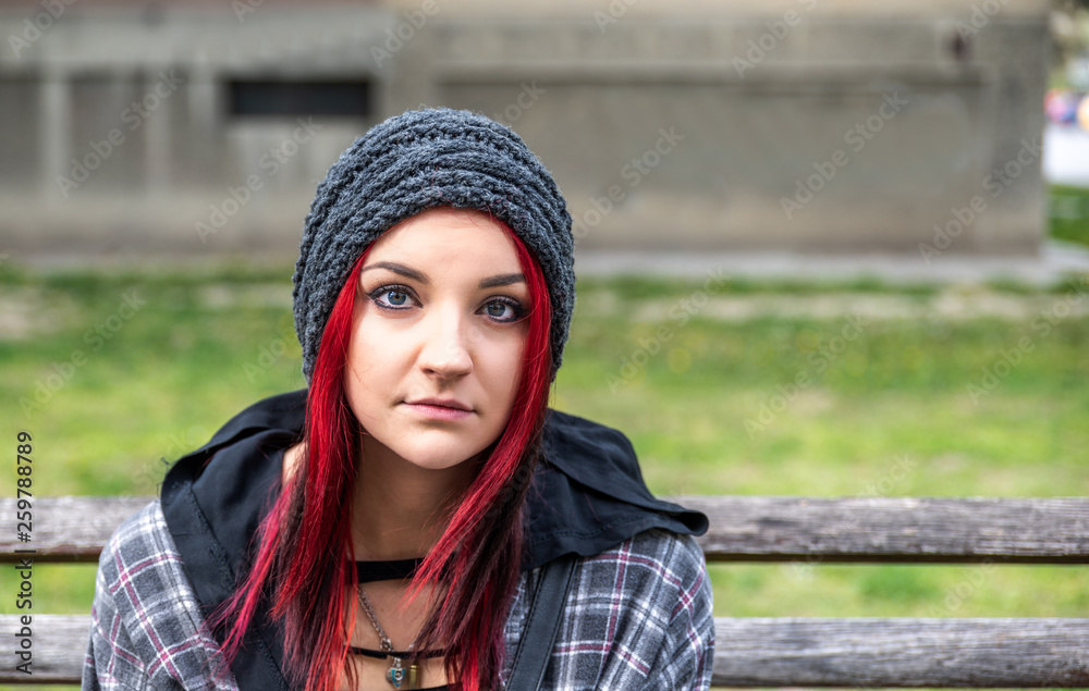 Sexy Woman Red Knitted Image & Photo (Free Trial)