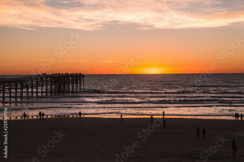 san diego pier at pacific beach