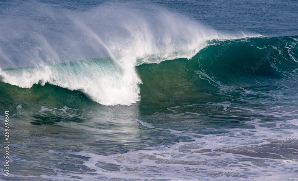 Beautiful Blue powerful ocean wave with splashes. Waves background. Hight tide Beautiful Blue powerful ocean wave with splashes. Waves background. Hight tide