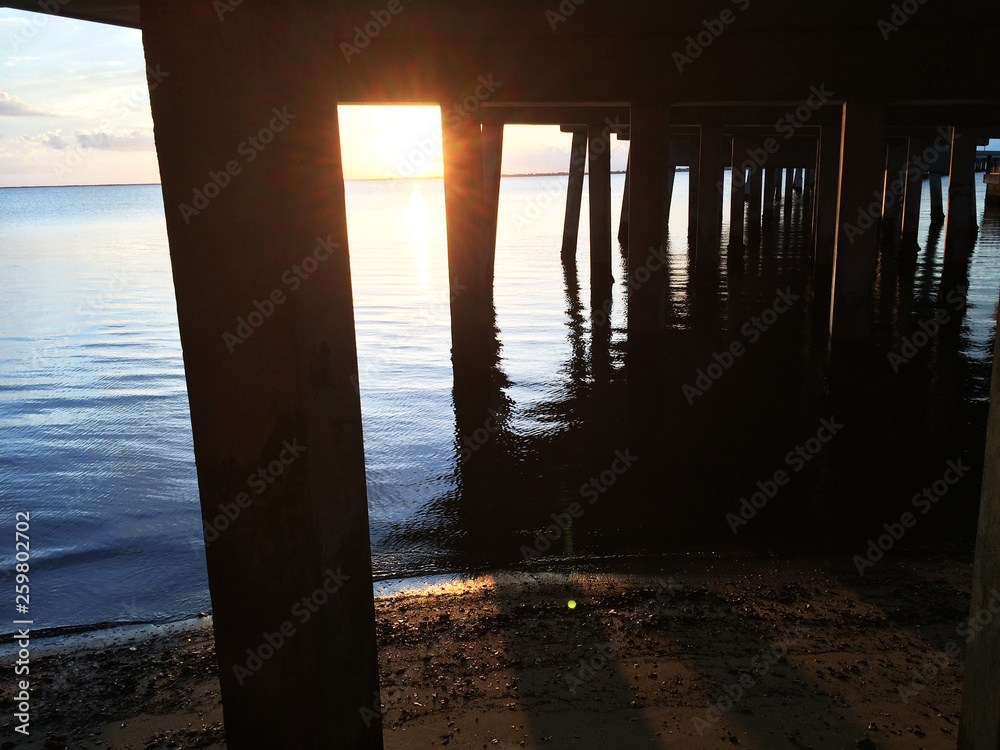 Florida Sunset Dock