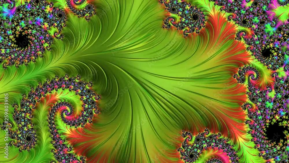 Flowing fractal 98