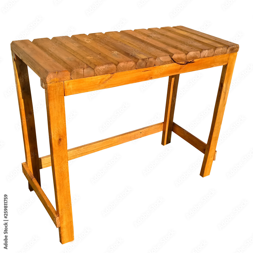 countertop table made of wood pallet Stock Photo Adobe Stock