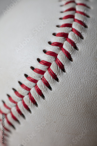 Photography baseball suture