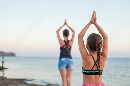 sunset yoga classes.