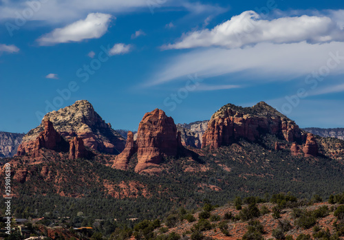 iconic red rock formations of Sedona, Arizona