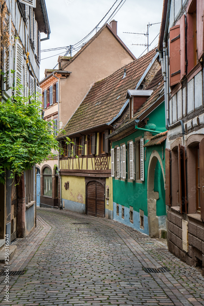 Old town in Alsace, Barr.