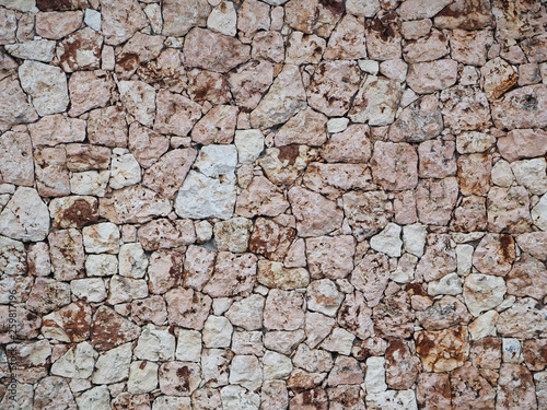 stone wall textured surface.