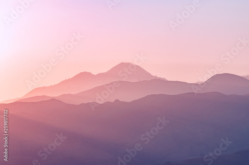 sunset in mountains © Omar