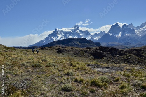 Trekking, Mountains. 