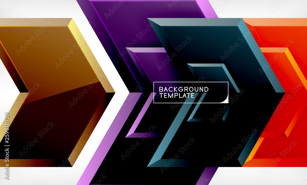 Arrow geometrical abstract background, directional wallpaper concept Arrow geometrical abstract background, directional wallpaper concept