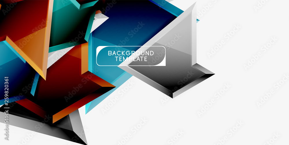 Geometric minimal design background