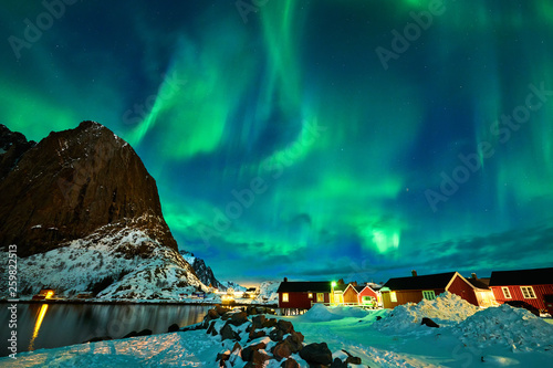 Photography Aurora borealis over Norway