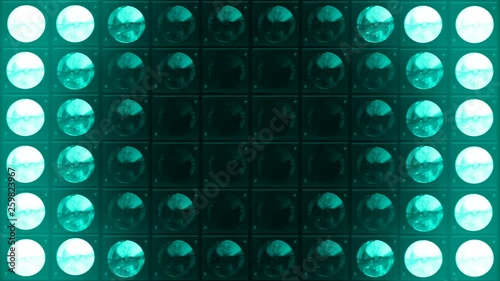 Blinking Wall Par lights flicker glowing ligts motion background design flashing lights for your fashion, vj, dj, presentation, comercial and etc... projects. Led Concert Lights Beam Wall.