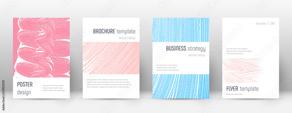 Cover page design template. Minimalistic brochure Cover page design template. Minimalistic brochure