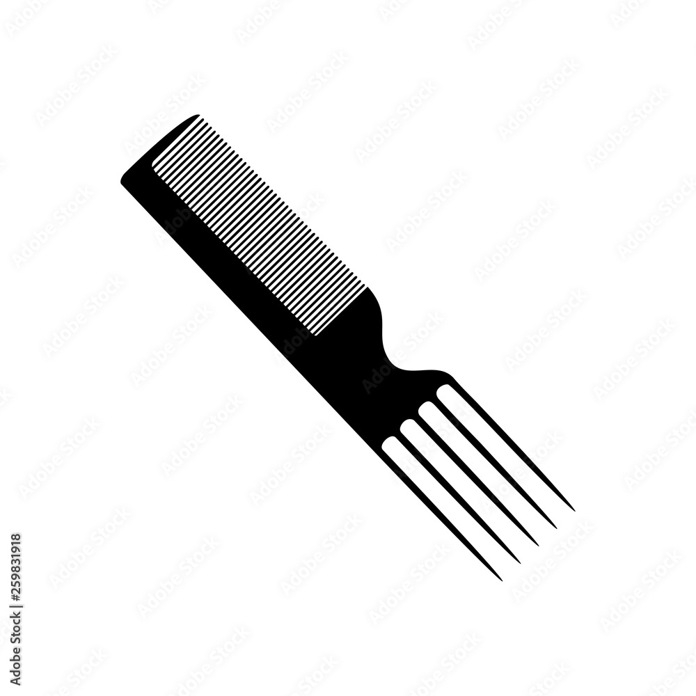 Hairbrush icon. Vector illustration Hairbrush icon. Vector illustration