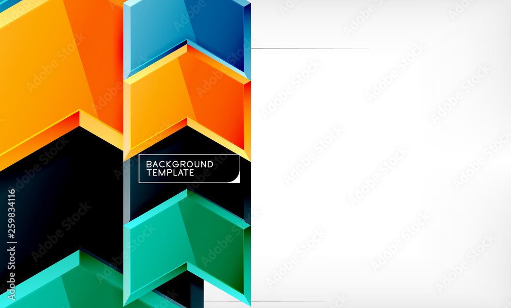 Shiny glossy arrows background, clean modern geometric design, futuristic composition Shiny glossy arrows background, clean modern geometric design, futuristic composition