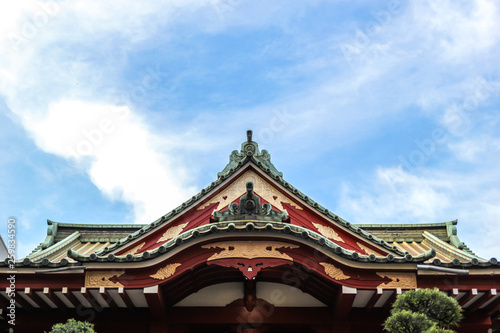 Roof Shrine in Japan