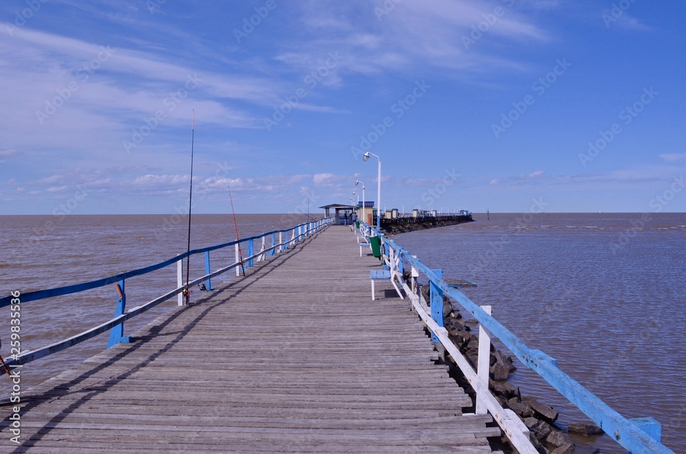 Pier in Buenos Aires