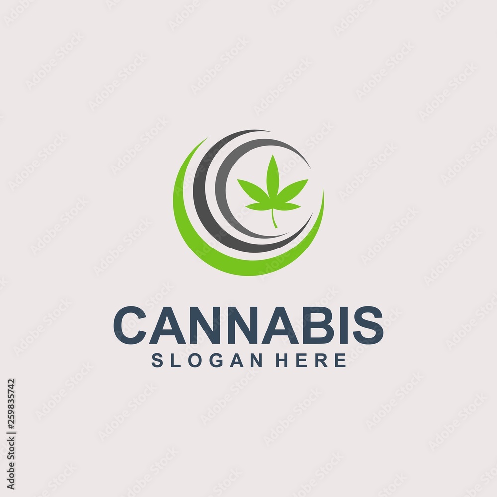 CANNABIS LOGO TEMPLATE CANNABIS LOGO TEMPLATE