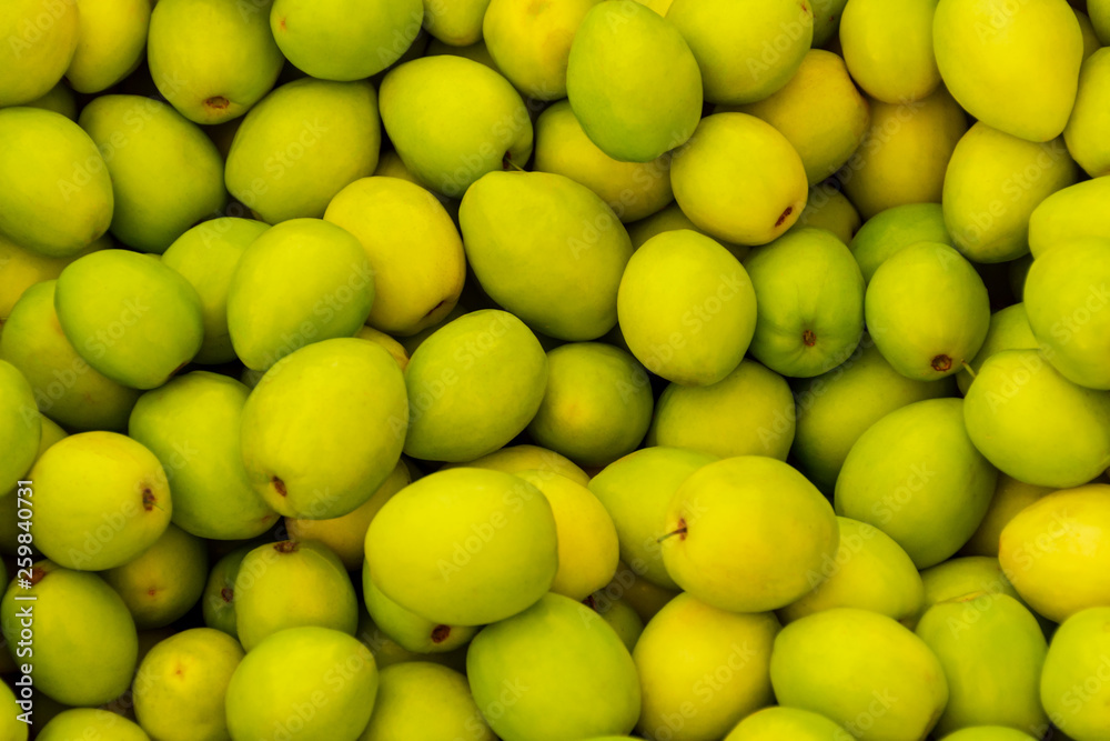 Jujube or monkey apple fruit texture background. Jujube or monkey apple fruit texture background.