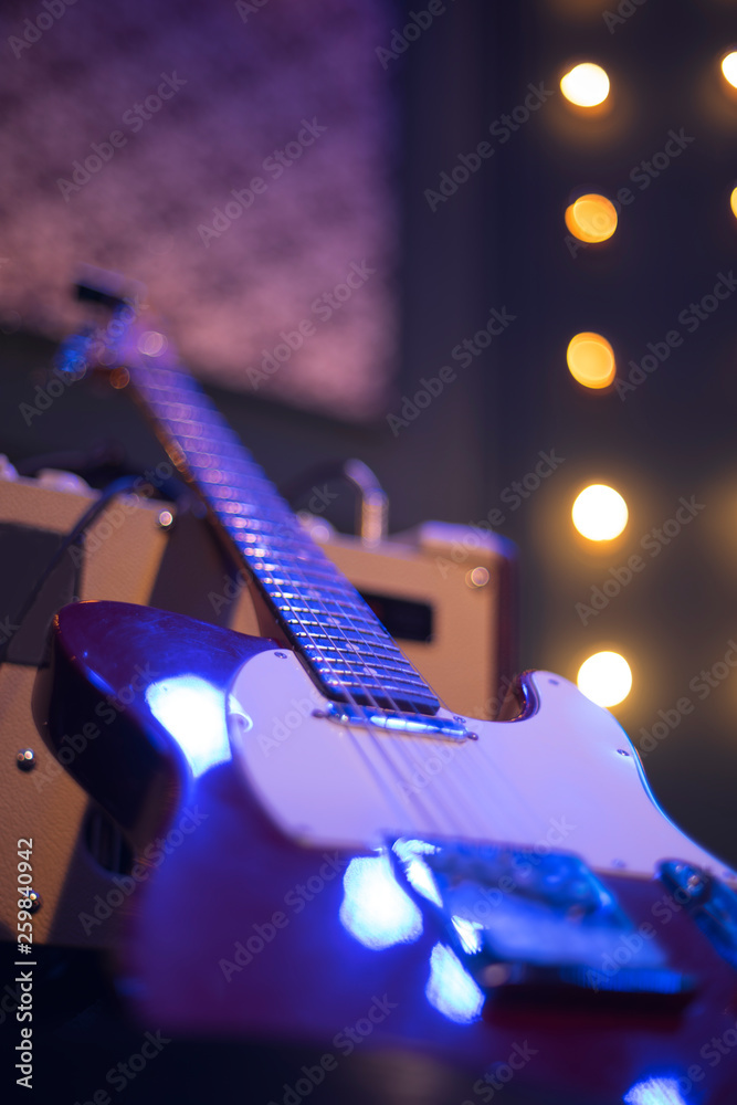 Obraz premium guitar at a concert