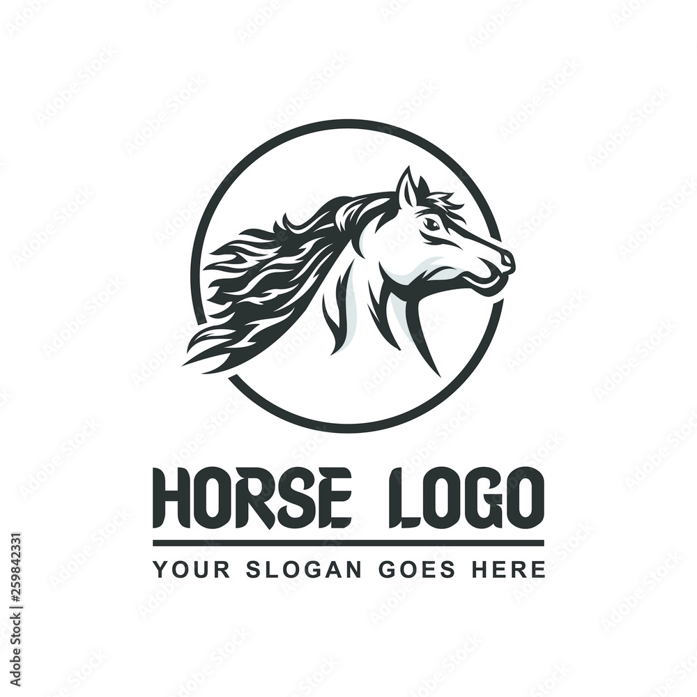 Horse racing Logo