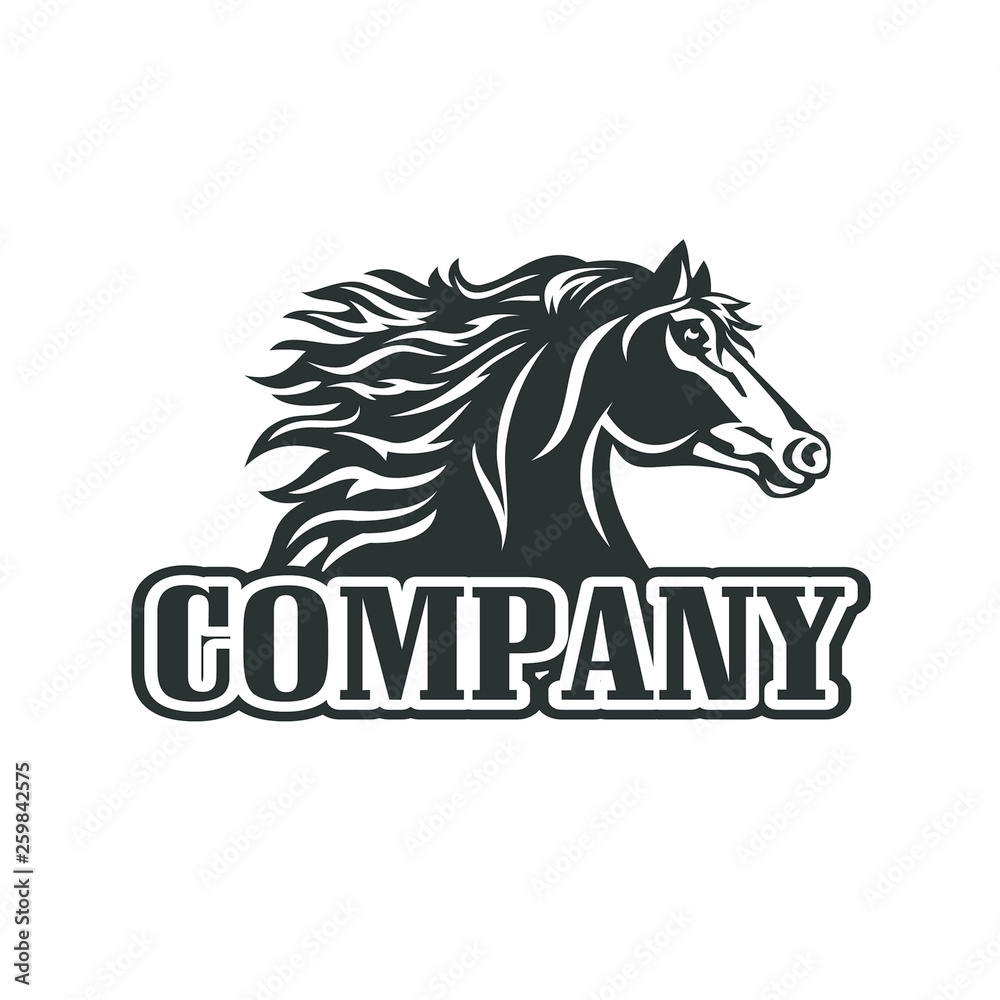 Speed Horse Logo vector Speed Horse Logo vector