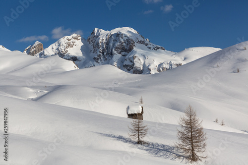 Winter in the mountains