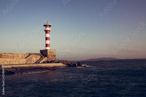 lighthouse on Bulgarian coast 