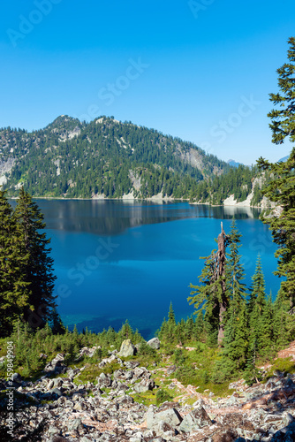 Snow Lake in Washington, USA