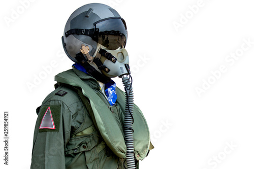 pilot suit or cockpit for jet engines