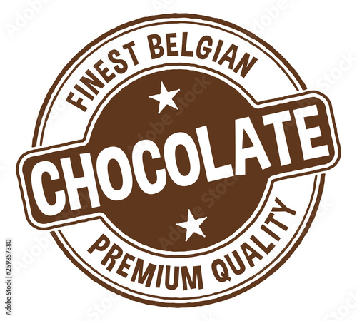 Belgian Chocolate Stamp
